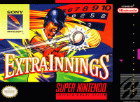Extra Innings Super Nintendo  box art